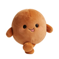 Playful Brown Tongue-Out Plush Toy(24 Inches)